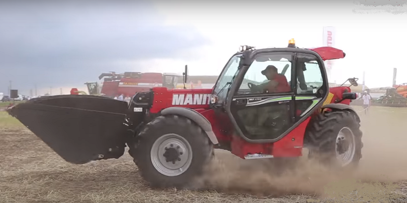 телескопический погрузчик Маниту